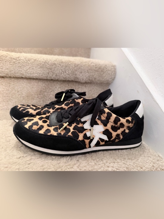 Michael Kors Shoes - Michael Kors Animal Print Sneakers Womens Shows Size 9 Stanton trainer